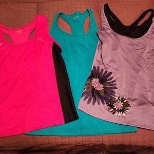 3 exercise tank tops